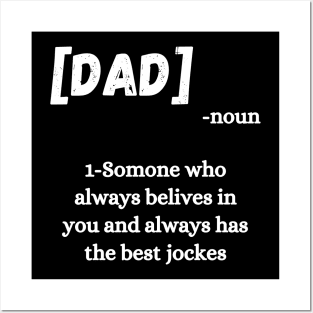 Dad Definition Father's Day Gift, Gift For Daddy Posters and Art